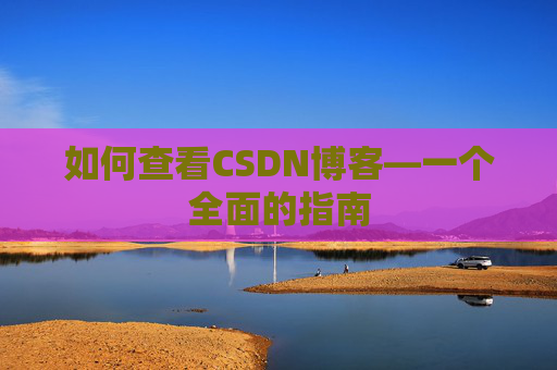 如何查看CSDN博客—一个全面的指南